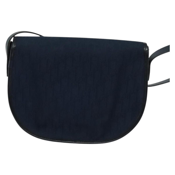 Christian Dior Vintage Trotter Shoulder Bag Canvas