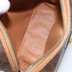 Celine Vintage Macadam Shoulder Bag Canvas and Leather - image 5