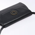 Celine Vintage Circle Logo Crossbody Bag Leather Small - image 14