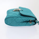Prada Pushlock Chain Flap Bag Quilted Tessuto Mini - image 4