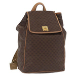 Celine Vintage Macadam Backpack Canvas and Leather - image 13