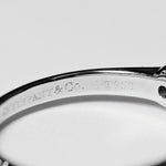 Tiffany & Co. Tiffany Setting Solitaire Ring Platinum with RBC Diamond - image 7