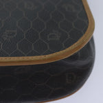 Christian Dior Vintage Honeycomb Shoulder Bag Canvas and Leather - image 10