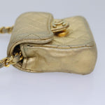 Chanel Vintage Square CC Flap Bag Quilted Leather Micro - image 3