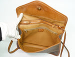 Celine Vintage Macadam Shoulder Bag Canvas and Leather - image 3