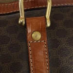 Celine Vintage Duffle Bag Canvas and Leather - image 19