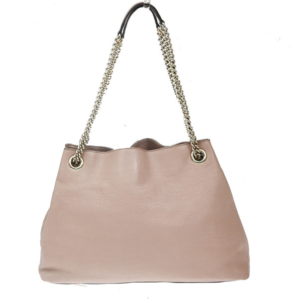 Gucci Soho Chain Strap Shoulder Bag Leather Medium