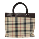 Burberry Nova Check Tote Canvas and Leather - image 2