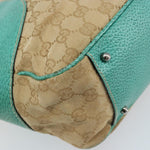 Gucci Vintage Ring Tote GG Canvas with Leather Medium - image 12
