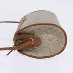 Christian Dior Vintage Honeycomb Shoulder Bag Canvas and Leather - image 3