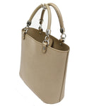 Salvatore Ferragamo Gancini handbag Leather - image 4