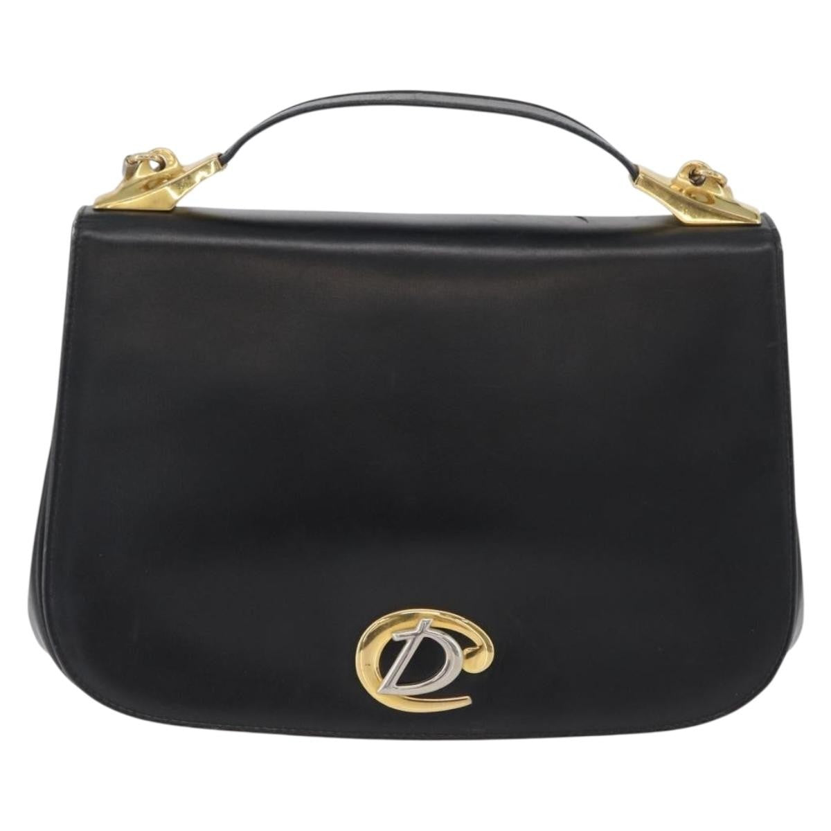 Christian Dior Vintage CD Logo Shoulder Bag Leather - image 1