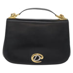 Christian Dior Vintage CD Logo Shoulder Bag Leather - image 1