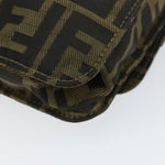 Fendi Flat Messenger Bag Zucca Canvas - image 9
