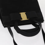 Salvatore Ferragamo Convertible Vara Bow Tote Suede Small - image 15