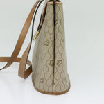 Christian Dior Vintage Honeycomb Shoulder Bag Canvas and Leather - image 4