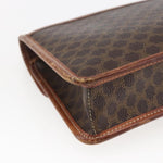 Celine Circle Logo Macadam Pouch Canvas and Leather - image 11