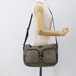 Gucci Double Pocket Messenger Bag GG Coated Canvas Large - image 14