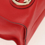 Gucci Grand Prix Interlocking GG Tote Grainy Leather Large - image 9