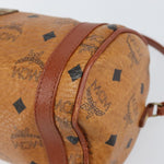 MCM Visetos Shoulder bag Canvas and Leather - image 8