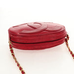 Chanel Vintage Oval CC Tassel Crossbody Bag Leather Mini - image 19