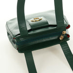 Celine Circle Logo Shoulder Bag Leather - image 15