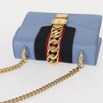 Gucci Sylvie Chain Shoulder Bag Leather Mini - image 19