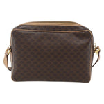 Celine Vintage Macadam Shoulder Bag Canvas and Leather - image 2