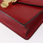 Gucci Sylvie Chain Shoulder Bag Leather Mini - image 10