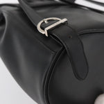 Salvatore Ferragamo Gancini Flap Drawstring Backpack Leather Mini - image 9