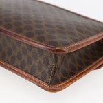 Celine Circle Logo Macadam Pouch Canvas and Leather - image 8