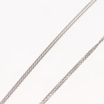 Tiffany & Co. Infinity Double Chain Pendant Necklace Silver - image 14