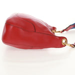 Prada Striped Strap Zip Hobo Vitello Daino Medium - image 4