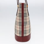 Burberry Nova Check Tote Canvas and Leather - image 4