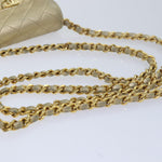 Chanel Vintage Square CC Flap Bag Quilted Leather Micro - image 8