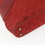 Gucci Vintage Ring Tote GG Canvas with Leather Medium - image 8