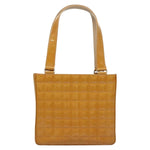 Chanel Chocolate Bar CC Tote Quilted Patent Small - image 1