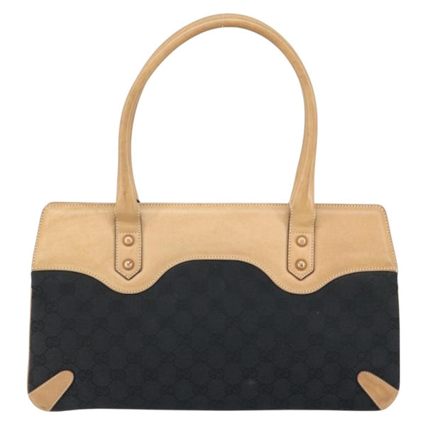 Gucci Horsebit Bracket Tote GG Canvas Medium
