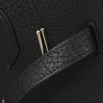 Hermes HAC Birkin Bag Black Fjord with Palladium Hardware 32 - image 20