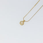 Christian Dior CD Round Pendant Necklace Metal - image 10