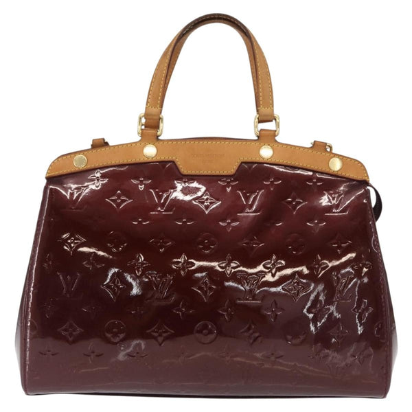 Louis Vuitton Brea Handbag Monogram Vernis MM - image 1