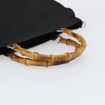 Gucci Vintage Bamboo Handle Bag Nylon - image 8