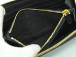 Prada Zip Around Tab Wallet Saffiano Leather Long - image 11