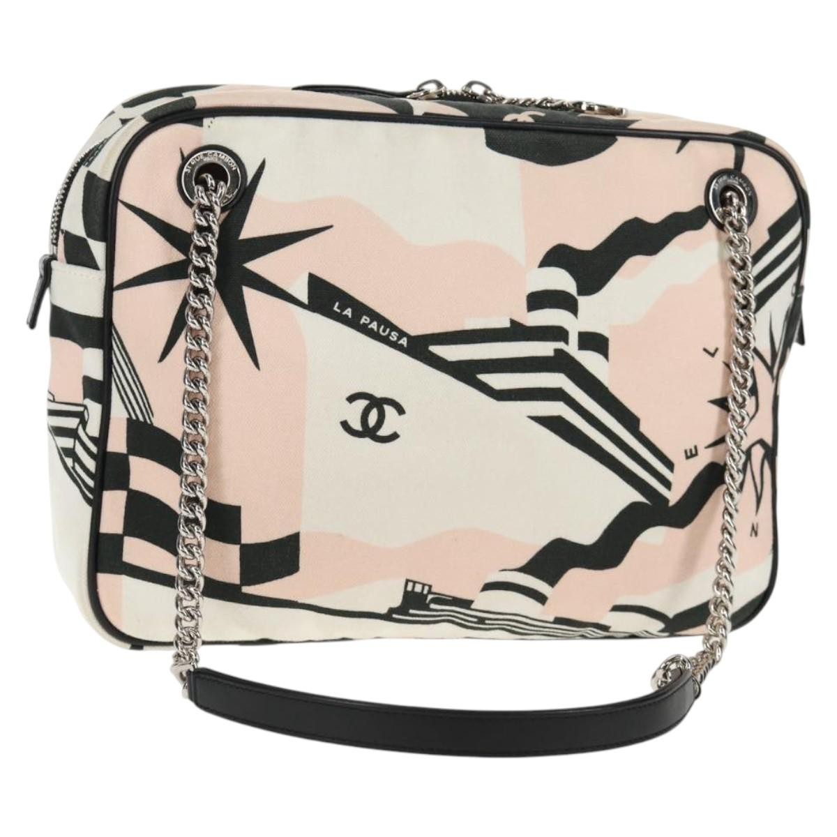 Chanel La Pausa Bay Camera Case Bag Printed Canvas Small - image 1