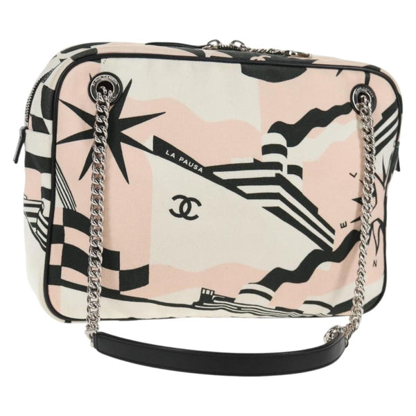 Chanel La Pausa Bay Camera Case Bag Printed Canvas Small - image 1