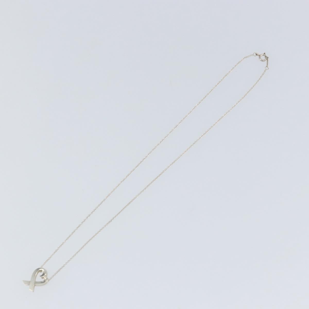 Tiffany & Co. Paloma Picasso Loving Heart Pendant Necklace Silver 925 - image 1