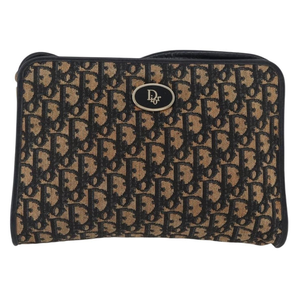 Christian Dior Vintage Trotter Shoulder Bag Canvas medium - image 1