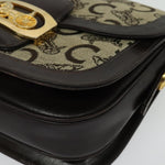 Celine C Sulky Shoulder bag Canvas and Leather - image 8