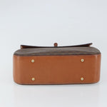 Celine Vintage Convertible Top Handle Bag Macadam Coated Canvas Medium - image 14