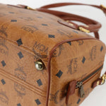 MCM Visetos logogramme Handbag Canvas and Leather - image 11